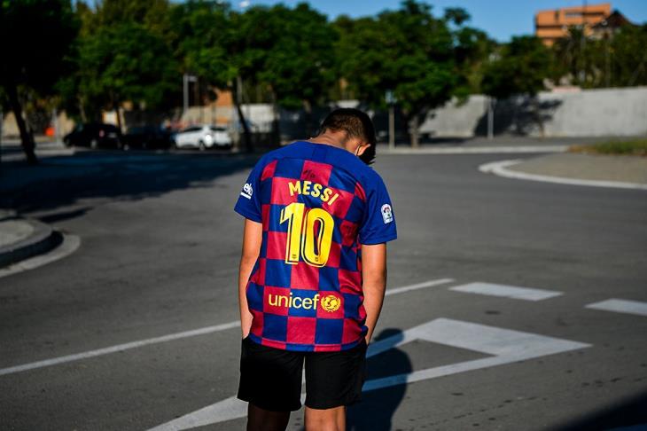 مشجع برشلونة - ميسي